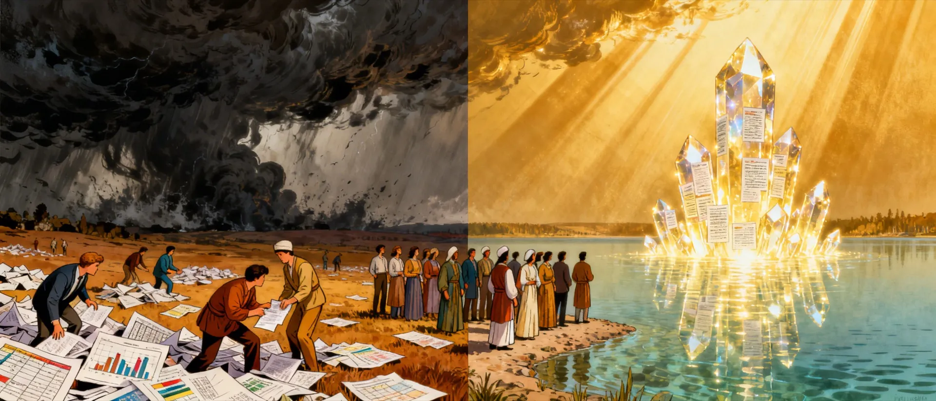 Before and After Crystal Lake